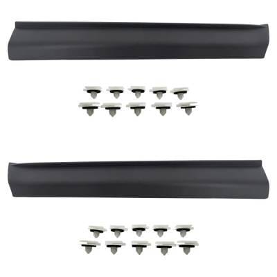 New Front Left Lower And Front Right Lower Door Molding And Beltlines Compatible With Ford Lincoln