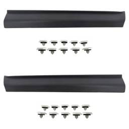 New Front Left Lower And Front Right Lower Door Molding And Beltlines Compatible With Ford Lincoln