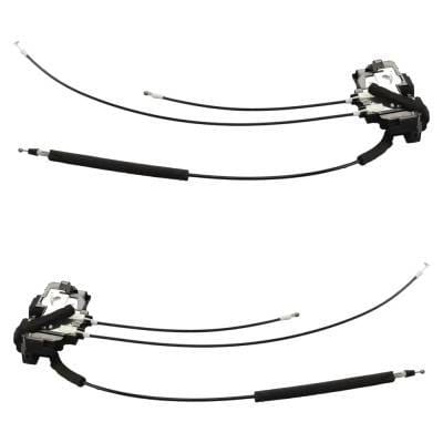New Rear Left And Rear Right Door Lock Actuator Compatible With Nissan Titan Pro-4X 8 Cyl 5.6L Titan