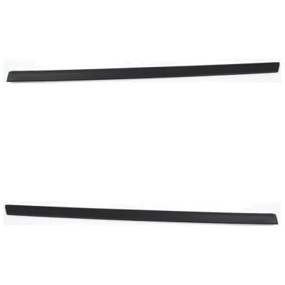 New Rear Left Lower And Rear Right Lower Door Molding And Beltlines Compatible With Bmw 535I Base 6