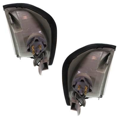 New Pair Of Corner Light Compatible With Mercedes Benz E320 Base 6 Cyl 3.2L E500 Base 8 Cyl 5.0L thumbnail 9