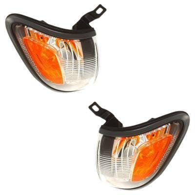 New Pair Of Corner Light Compatible With Toyota Tacoma Dlx 6 Cyl 3.4L Tacoma Pre Runner 6 Cyl 3.4L thumbnail 11