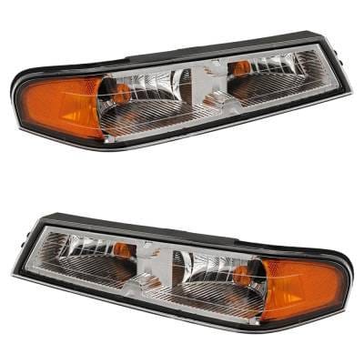 New Pair Of Corner Light Compatible With Chevrolet Colorado Z71 Ls 5 Cyl 3.5L Colorado Z85 5 Cyl