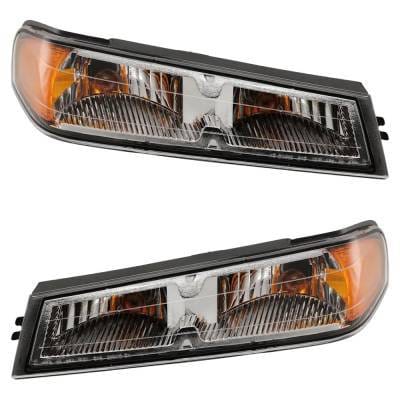 New Pair Of Corner Light Compatible With Chevrolet Colorado Z71 Ls 5 Cyl 3.5L Colorado Z85 5 Cyl thumbnail 3
