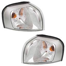 New Pair Of Corner Light Compatible With Volvo S80 T6 6 Cyl 2.9L S80 2.9 6 Cyl 2.9L 2004-2006 By