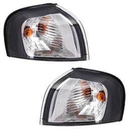 New Pair Of Corner Light Compatible With Volvo S80 T6 6 Cyl 2.8L S80 2.9 6 Cyl 2.9L 1999-2003 By