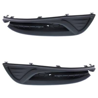 New Front Left And Front Right Fog Light Cover Compatible With Honda Civic Hf 4 Cyl 1.8L Civic Ex-L thumbnail 7