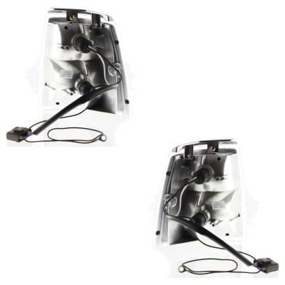 New Pair Of Corner Light Compatible With Volvo 240 Se 4 Cyl 2.3L 245 Gl 4 Cyl 2.3L 1986-1993 By thumbnail 7