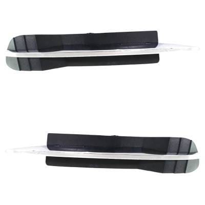 New Front Left Outer And Front Right Outer Fog Light Cover Compatible With Chevrolet Malibu Ls 4 Cyl