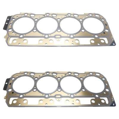 New Pair Of Cylinder Head Gasket Compatible With Gmc Savana 3500 Ls 8 Cyl 6.6L Sierra 3500 Hd Base 8 thumbnail 3