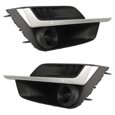 New Front Left And Front Right Fog Light Cover Compatible With Subaru Impreza Limited 4 Cyl 2.0L