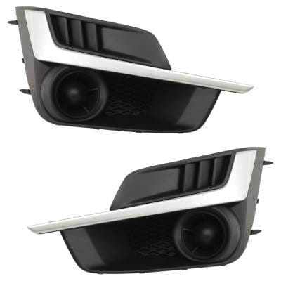 New Front Left And Front Right Fog Light Cover Compatible With Subaru Impreza Limited 4 Cyl 2.0L thumbnail 2