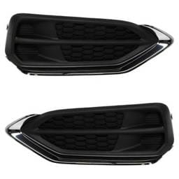 Front Left And Front Right Fog Light Cover Compatible With Acura Rdx Base 2016-2018 By Ac1038112