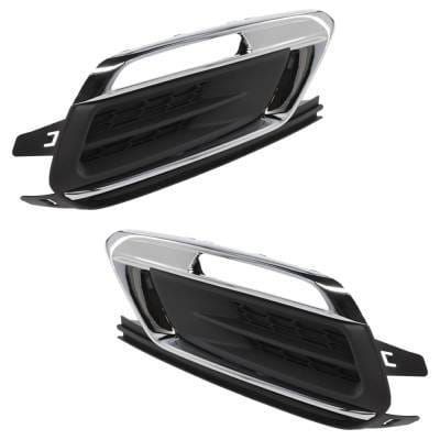 New Front Left And Front Right Fog Light Cover Compatible With Chevrolet Cruze L 4 Cyl 1.8L Cruze Lt thumbnail 3