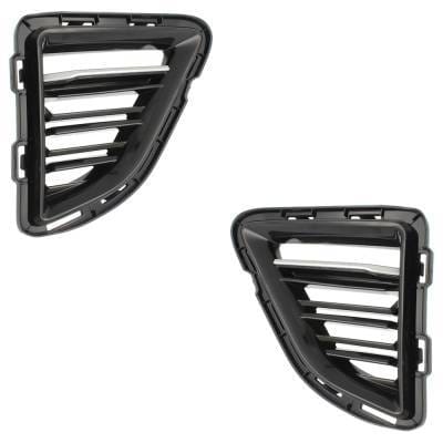 New Front Left And Front Right Fog Light Cover Compatible With Chevrolet Camaro Ss 2017-2018