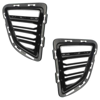 New Front Left And Front Right Fog Light Cover Compatible With Chevrolet Camaro Ss 2017-2018 thumbnail 9