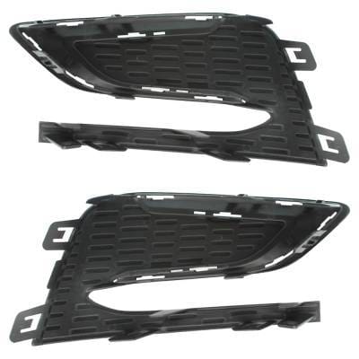 New Front Left And Front Right Fog Light Cover Compatible With Chevrolet Cruze Premier 2016-2018 By thumbnail 11