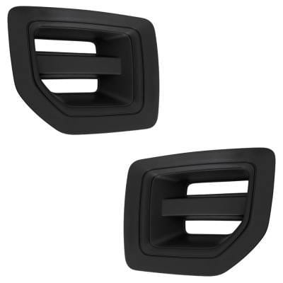New Front Left And Front Right Fog Light Cover Compatible With Gmc Sierra 3500 Hd Denali 8 Cyl 6.0L