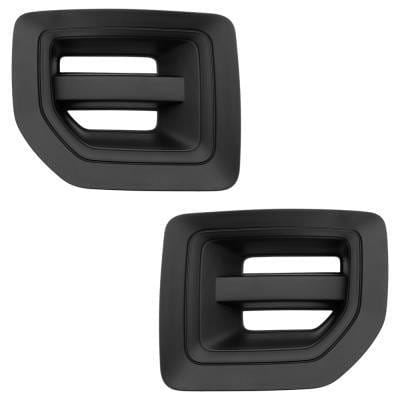 New Front Left And Front Right Fog Light Cover Compatible With Gmc Sierra 3500 Hd Denali 8 Cyl 6.0L thumbnail 3