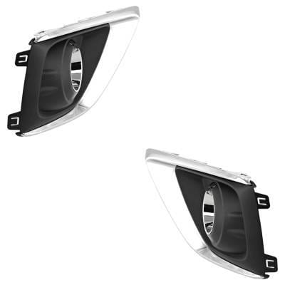 New Front Left And Front Right Fog Light Cover Compatible With Buick Envision Base Envision Premium thumbnail 3