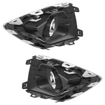 New Front Left And Front Right Fog Light Cover Compatible With Buick Envision Premium Ii Envision thumbnail 11
