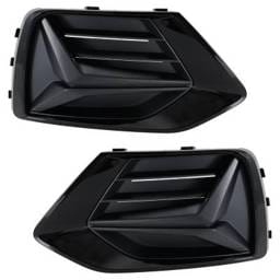 New Front Left Outer And Front Right Outer Fog Light Cover Compatible With Audi Q3 Premium Plus 4