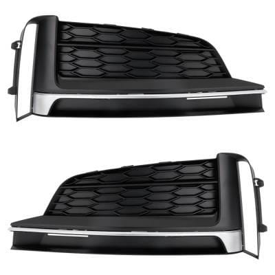 New Front Left And Front Right Fog Light Cover Compatible With Audi A5 Sportback Prestige 4 Cyl 2.0L thumbnail 3