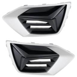 New Front Left Outer And Front Right Outer Fog Light Cover Compatible With Audi Q3 Komfort 4 Cyl