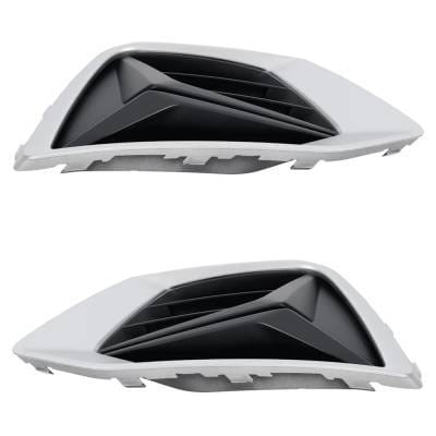 New Front Left Outer And Front Right Outer Fog Light Cover Compatible With Audi Q3 Premium 4 Cyl thumbnail 9