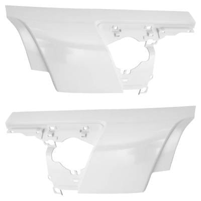New Pair Of Cab Corner Repair Panel Compatible With Isuzu Nrr Base 4 Cyl 5.2L Npr Base 8 Cyl 6.0L