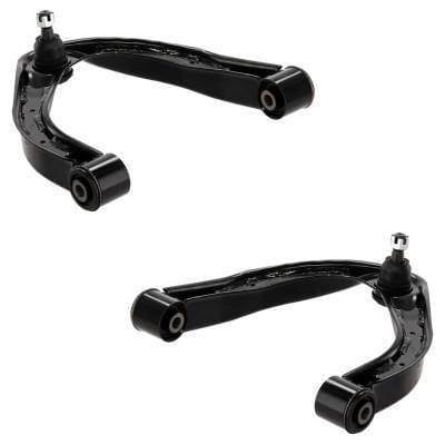 New Front Left Upper And Front Right Upper Control Arm Compatible With Nissan Titan Pro-4X 8 Cyl thumbnail 3