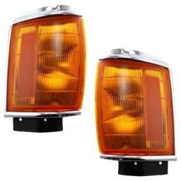 New Pair Of Corner Light Compatible With Toyota Pickup Sr5 4 Cyl 2.4L 4Runner Sr5 4 Cyl 2.4L