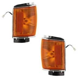 New Pair Of Corner Light Compatible With Toyota 4Runner Sr5 4 Cyl 2.4L Pickup Ln67 4 Cyl 2.4L