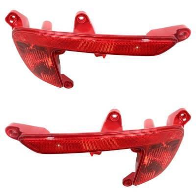 New Rear Left And Rear Right Bumper Reflector Compatible With Kia Rio Ex 4 Cyl 1.6L Rio Sx 4 Cyl thumbnail 7