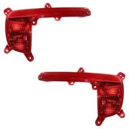 New Rear Left And Rear Right Bumper Reflector Compatible With Kia Rio Lx 4 Cyl 1.6L Rio Ex 4 Cyl