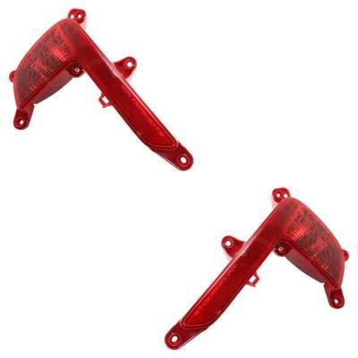 New Rear Left And Rear Right Bumper Reflector Compatible With Kia Rio Sx 4 Cyl 1.6L Rio Ex 4 Cyl thumbnail 5