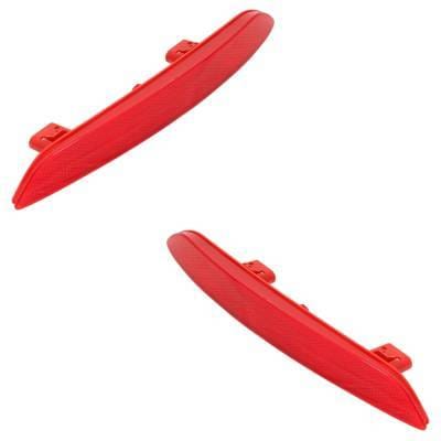 New Rear Left And Rear Right Bumper Reflector Compatible With Honda Civic Sport 4 Cyl 2.0L Civic thumbnail 5