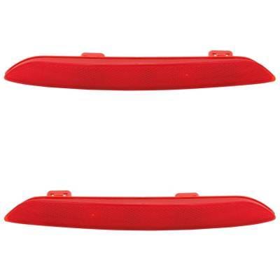 New Rear Left And Rear Right Bumper Reflector Compatible With Honda Civic Sport 4 Cyl 2.0L Civic thumbnail 3