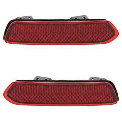 New Rear Left And Rear Right Bumper Reflector Compatible With Honda Pilot Trailsport 6 Cyl 3.5L