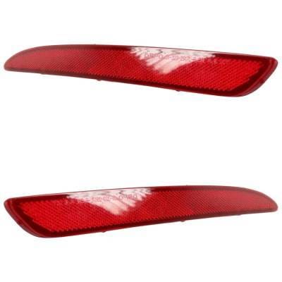 New Rear Left And Rear Right Bumper Reflector Compatible With Kia Optima Lx Optima Ex 2016-2018 By thumbnail 5