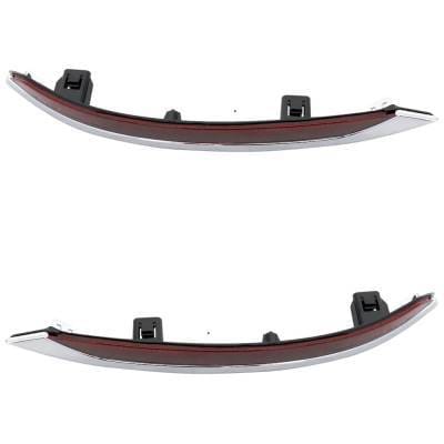 New Rear Left And Rear Right Bumper Reflector Compatible With Acura Tlx Base 4 Cyl 2.4L Tlx Sh-Awd 6 thumbnail 9