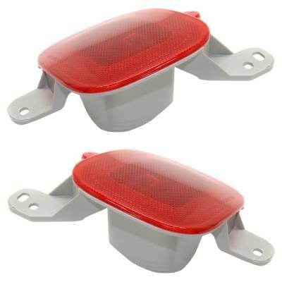 New Rear Left And Rear Right Bumper Reflector Compatible With Jeep Renegade Dawn Of Justice 4 Cyl thumbnail 5