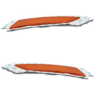 New Front Left And Front Right Bumper Reflector Compatible With Bmw 323I Base 6 Cyl 2.5L 328I Xdrive thumbnail 7