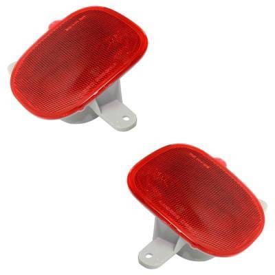 New Rear Left And Rear Right Bumper Reflector Compatible With Jeep Renegade Sport 4 Cyl 1.4L thumbnail 3