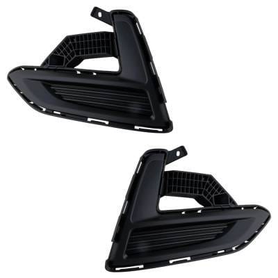 New Front Left And Front Right Bumper Filler Compatible With Nissan Sentra Sr Premium 4 Cyl 2.0L