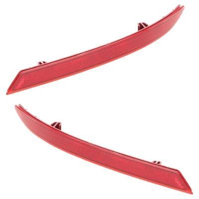 New Rear Left And Rear Right Bumper Reflector Compatible With Volkswagen Jetta Hybrid Comfortline 4 thumbnail 3