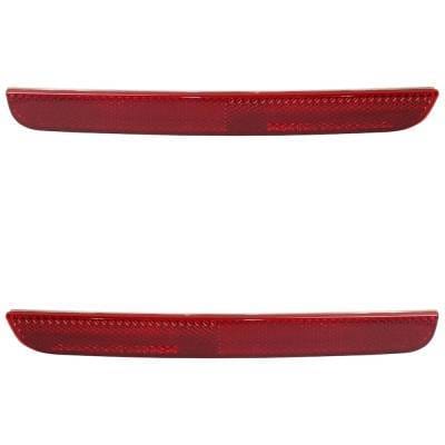 New Rear Left And Rear Right Bumper Reflector Compatible With Dodge Challenger Srt Hellcat Redeye
