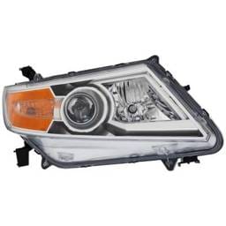 Headlight Compatible With 2011-2013 Honda Odyssey 3.5L V6 J35a7/J35z8 Right Passenger Side Halogen