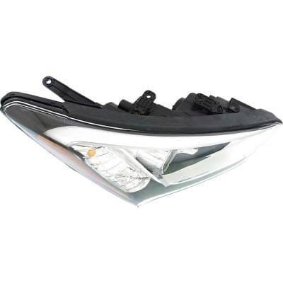 Headlight Compatible With 2013-2016 Hyundai Santa Fe Sport 2.4L 2.0L I4 Right Passenger Side Halogen thumbnail 7