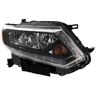 Headlight Compatible With 2014-2016 Nissan Rogue 2.5L 2.0L I4 Qr25de Mr20dd Right Passenger Side thumbnail 3